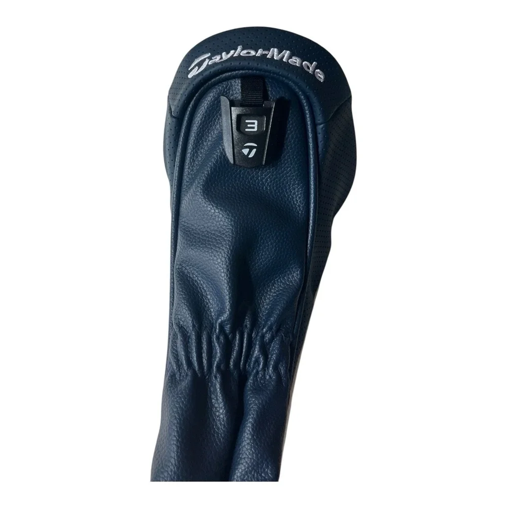 TaylorMade Qi10 3 Wood Fairway Golf Club Head Cover Headcover White Blue